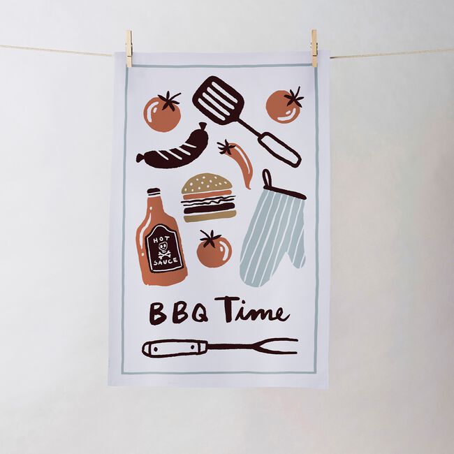 Ulster Weavers BBQ Time Cotton Tea Towel