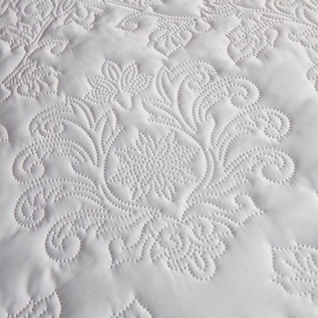 SINGLE DUVET COVER Serene Avery Stripe White