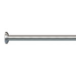 EXTENDABLE TENSION ROD 19mm 90-160cm BR Nickel