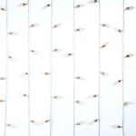 80 WARM WHITE Pine Cone String Lights