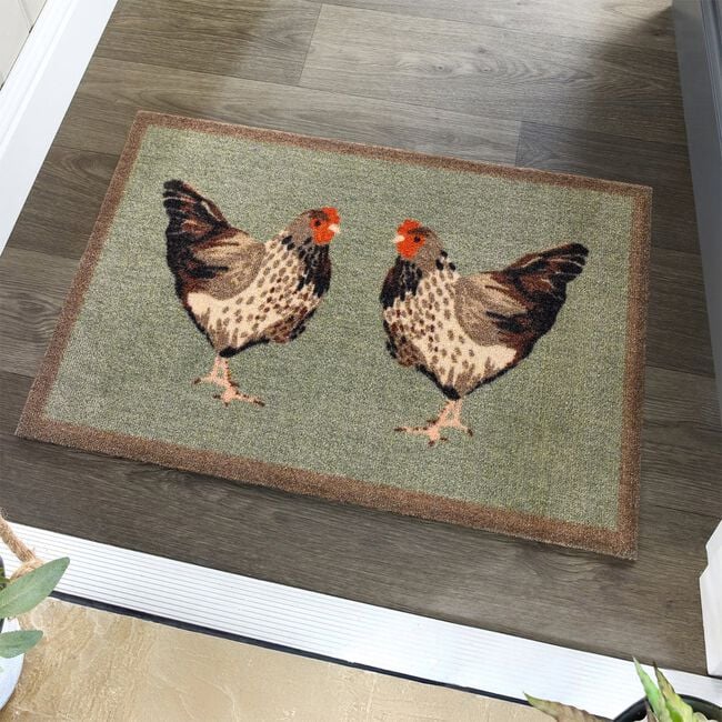 My Mat Chickens Door Mat 50cm x 75cm