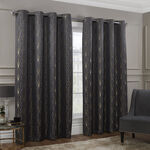 EMPIRE CHARCOAL 66x54 Curtain