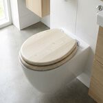 BELDRAY WHITE OAK Toilet Seat
