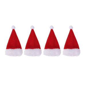 Santa Hat Cutlery Holders - Set of 4
