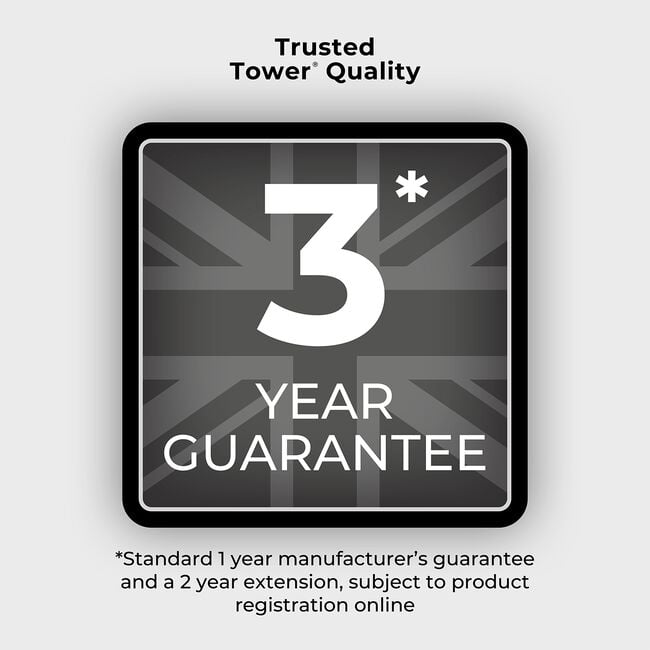 Tower Black Digital 550W 2lb Bread Maker