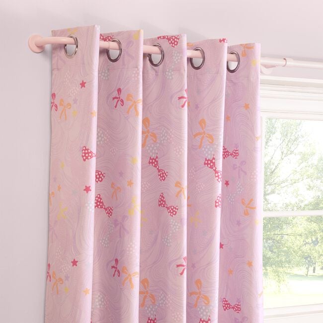 KIDS ROOM DARKENING EXTENDABLE 75-120cm Pink