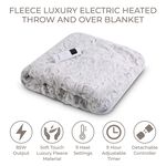 Carmen Faux Fur Fleece Electric Blanket