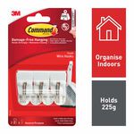 Command 3 Pack Small Wire Hooks