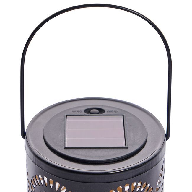 Sunflower Pattern Solar Lantern 
