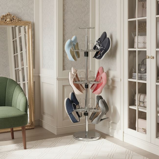 Revolving Shoe Rack Organiser
