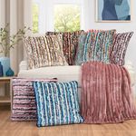 SOPHIE STRIPE BERRY 2PK 45x45 Cushion Cover