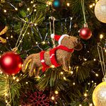 Christmas Dachshund Tree Decoration