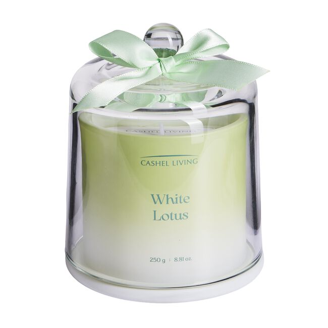 Cashel Living White Lotus 250g Scented Candle