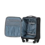 Cabin Bag Lightweight Luggage - Midnight Black