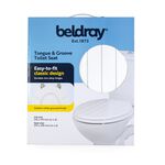 Beldray Tongue & Groove Toilet Seat