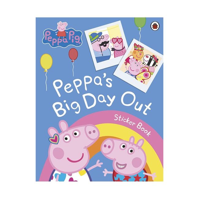 Peppa Pig Sticker Big Day Out Children's Book
