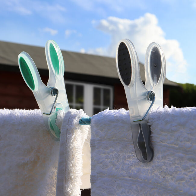 JVL 24 Soft Grip Clothes Pegs