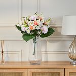 Blush & Bloom Chrysanthemum & Lily Floral Bouquet