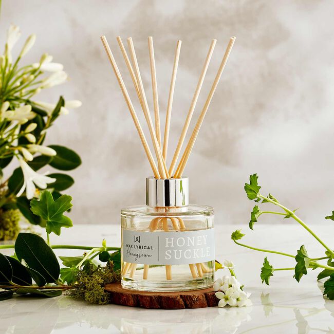 Wax Lyrical Home Grown Reed Diffuser Honeysuckle