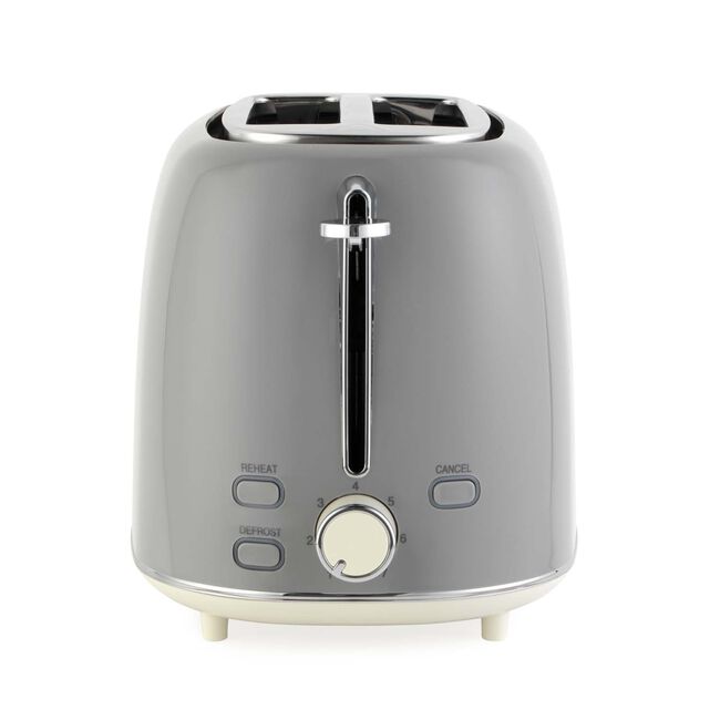 SALTER RETRO GREY 2 Slice Toaster