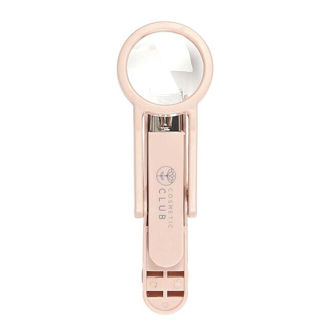 Cosmetic Club Nail Clippers With Magnifying Glass