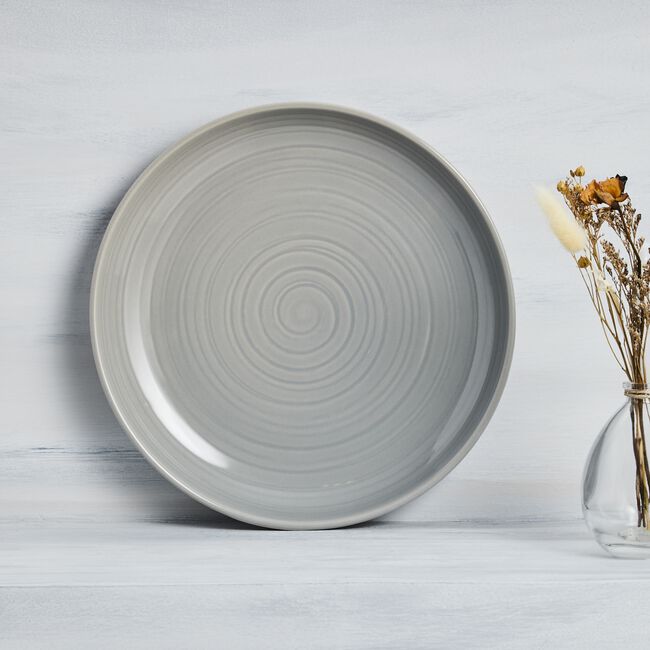 Mason Cash William Mason Grey Dinner Plate 