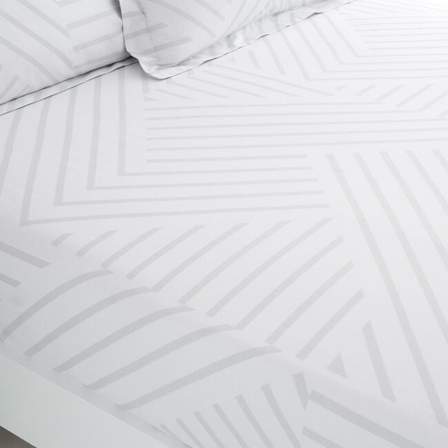 GREYSON Single Fitted Sheet 