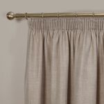PENCIL PLEAT POM POM NATURAL 66x54 Curtain