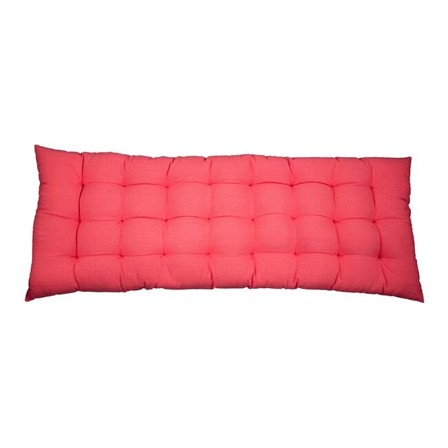 REVERSIBLE BENCH CUSHION Coral