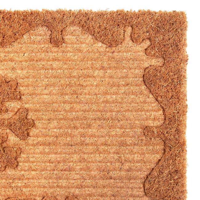 Christmas Santa Coir Ribbed Doormat 40cm x 70cm