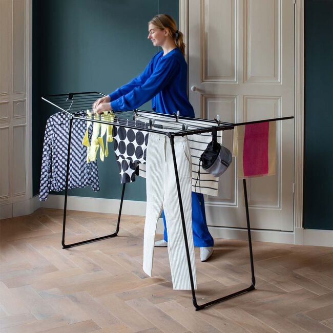 Brabantia 22m Drying Rack Black