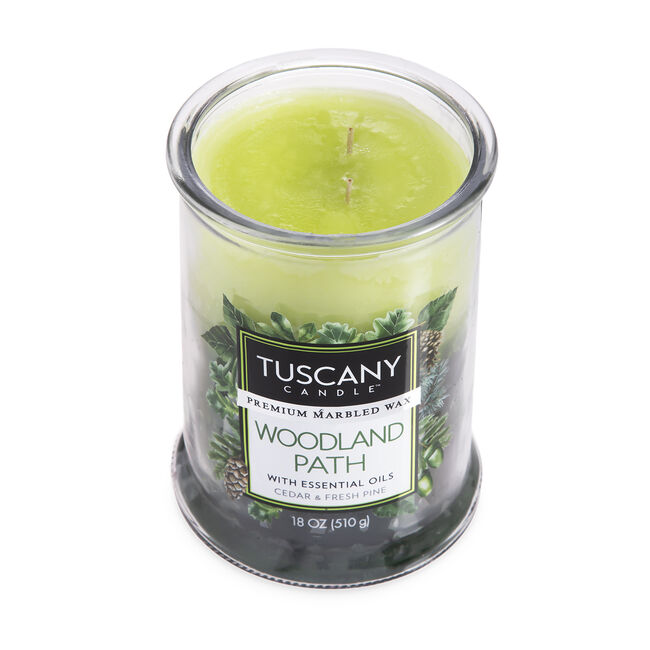 Tuscany Triple Pour Candle Woodland Path 18oz