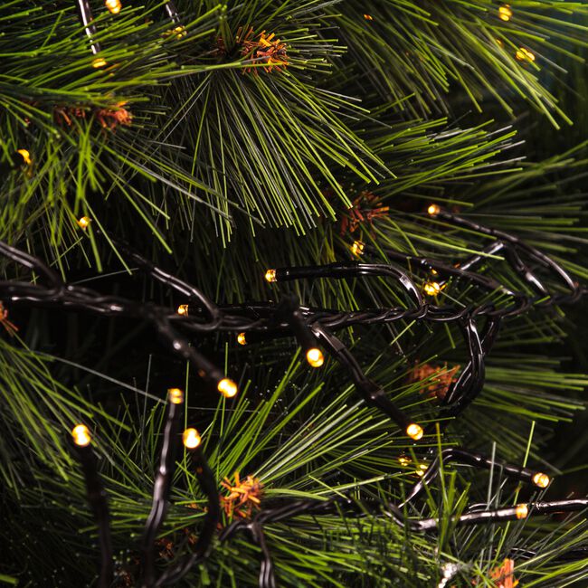 2000 LED Warm White Cluster Lights