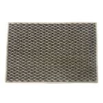 Sahara Doormat 40x60cm - Ivory & Charcoal
