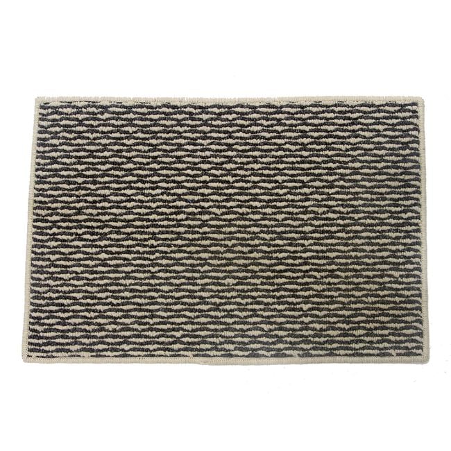 Sahara Doormat 40x60cm - Ivory & Charcoal