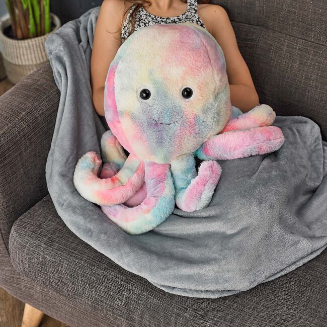 Cozy Time Giant Hand Warmer Octopus