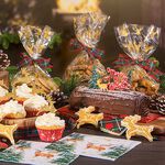 Nostalgic Merry Christmas Cake Topper