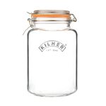 Kilner Clip Top Square Storage Jar 3L