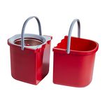 Gleam Clean Supreme Twin Spinning Mop & Bucket