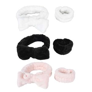 Cosmetic Club Hair Band and Wrist Band Set