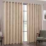 BLACKOUT & THERMAL RIBBED MINK 66x54 Curtain