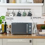 Russell Hobbs Inspire 17L Manual Microwave - Grey