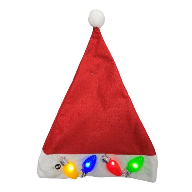 Light Up Party Santa Hat