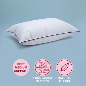 Somnus Soft Medium Support Duck Down Pillow