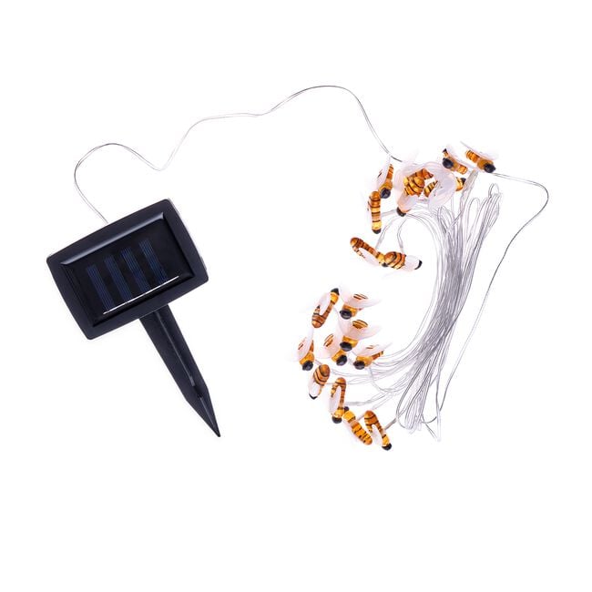 20 Bee Solar String Lights