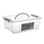 STORAGE MASTER 7L STORAGE BOX WITH CLIP AND HANDLE