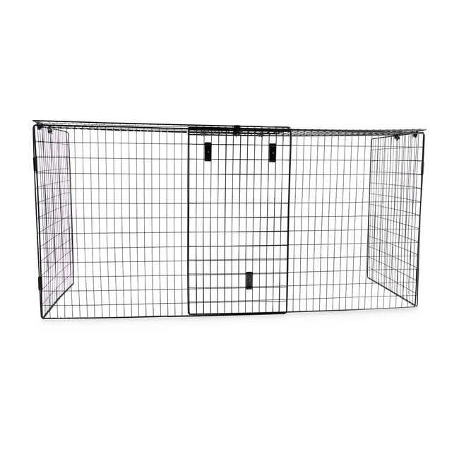 Silverflame Nursery Fire Guard Black