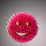 Scrub Mommy Purple Scrubber and Sponge