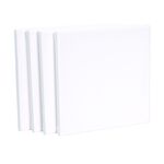 4 Pack Art Canvas 20cm x 20cm