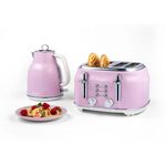 SALTER RETRO PINK 1.7L Rapid Boil Kettle